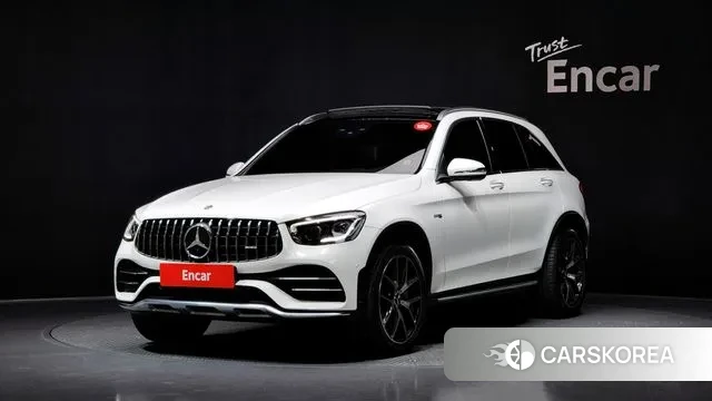 Mercedes-Benz GLC-Class X253 2021 Белый из Кореи