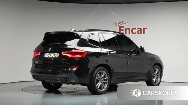 BMW X3 (G01) 2021 Черный из Кореи