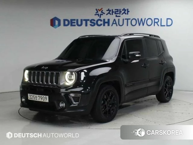 Jeep Renegade 2020 Черный из Кореи