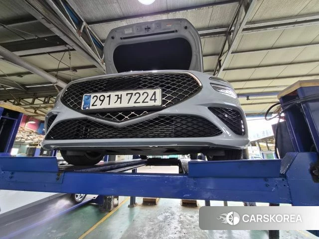 Genesis The New G70 2021 Серебристо-серый из Кореи