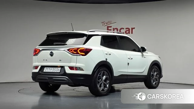 Ssangyong Beautiful Korando 2020 Белый из Кореи