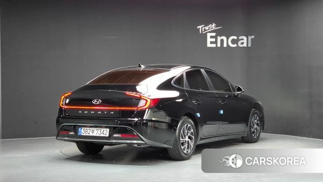 Hyundai Sonata Hybrid (DN8) 2022 Черный из Кореи