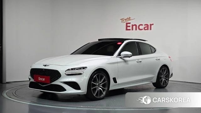Genesis The New G70 2021 Белый из Кореи