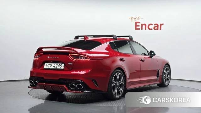 Kia Stinger 2018 Красный из Кореи