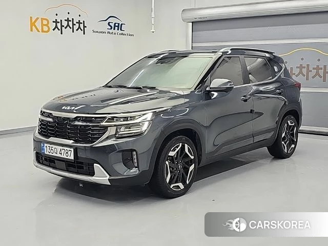 Kia The New Seltos 2022 Серебристо-серый из Кореи