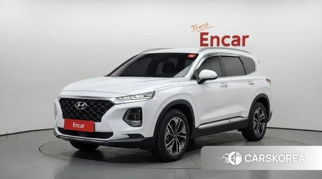 Hyundai Santa Fe TM 2020 Белый из Кореи