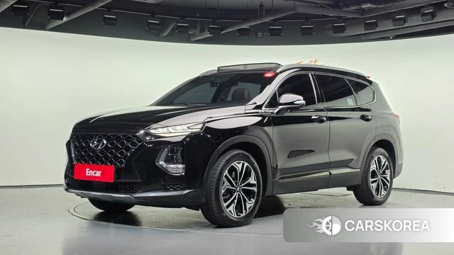 Hyundai Santa Fe TM 2019 Черный из Кореи