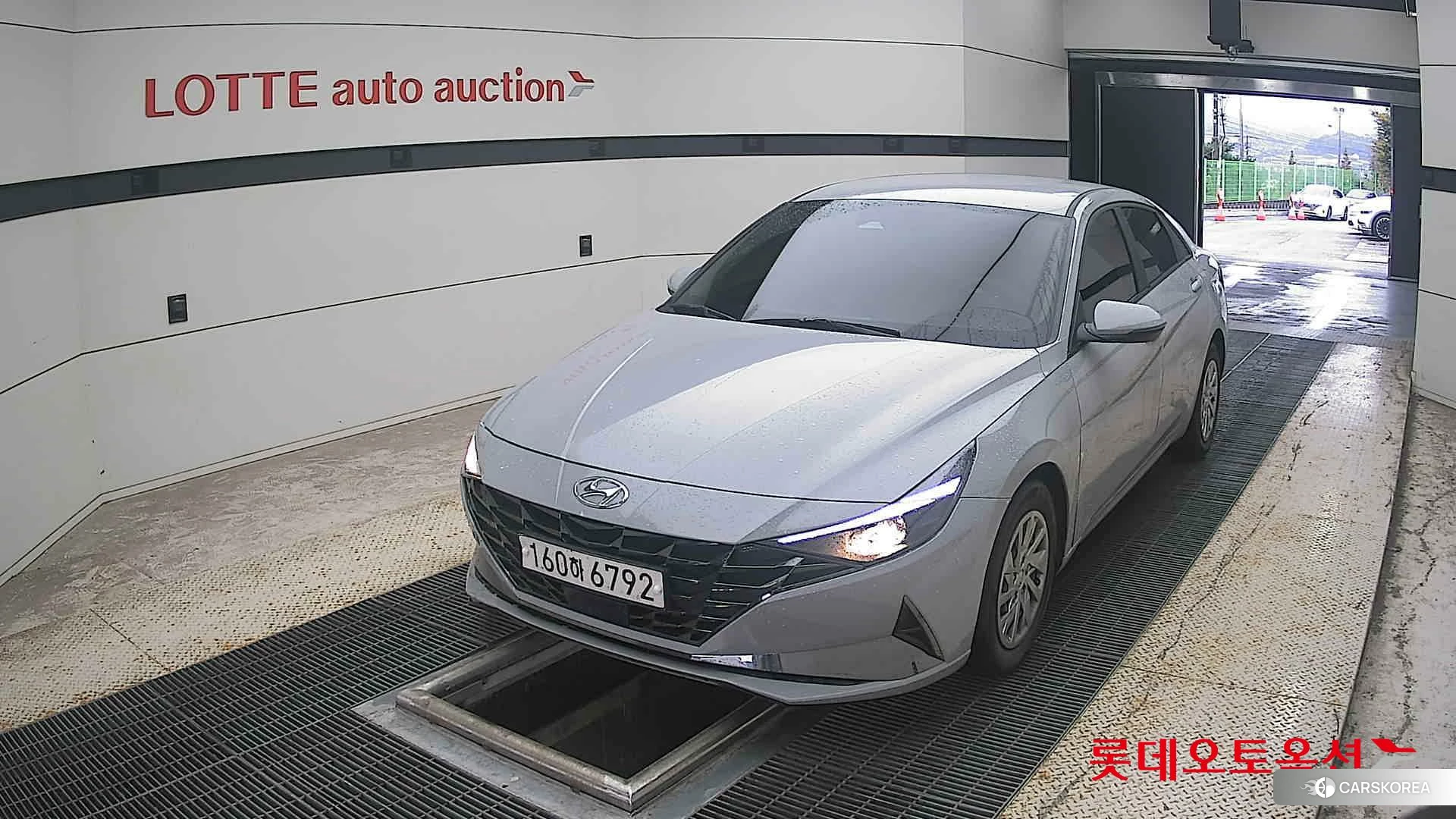 Hyundai Avante 2021 Cyber Grey Metallic из Кореи