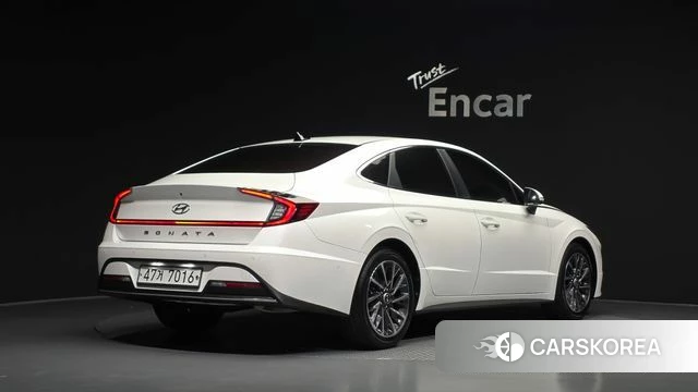 Hyundai Sonata (DN8) 2019 Белый из Кореи