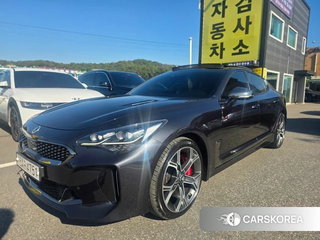 Kia Stinger 2018 Серый из Кореи