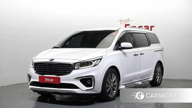 Kia The New Carnival 2019 Белый из Кореи