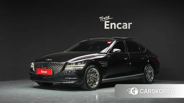 Genesis G80 (RG3) 2021 Черный из Кореи