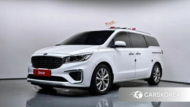 Kia The New Carnival 2019 Белый из Кореи