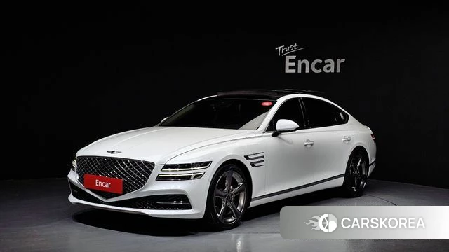 Genesis G80 (RG3) 2021 Белый из Кореи