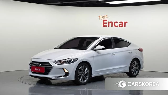 Hyundai Avante AD 2018 Белый из Кореи