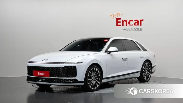 Hyundai Grandeur (GN7) 2023 Белый из Кореи