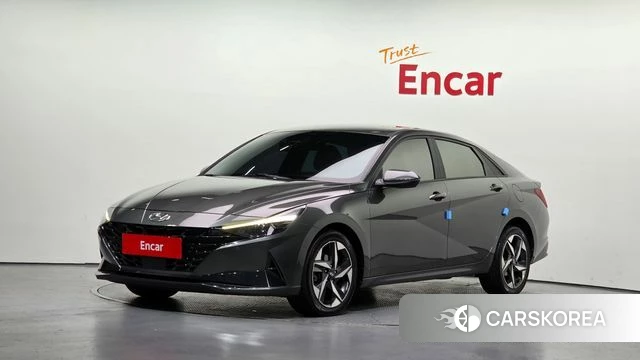 Hyundai Avante (CN7) 2021 Серый из Кореи