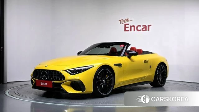 Mercedes-Benz SL-Class R232 2023 Желтый из Кореи