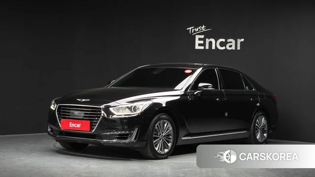 Genesis EQ900 2018 Черный из Кореи