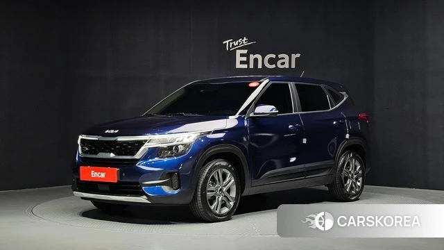 Kia Seltos 2021 Синий из Кореи
