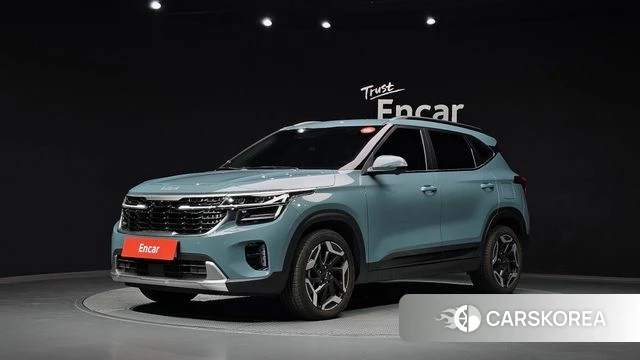 Kia The New Seltos 2025 Небесно-голубой из Кореи