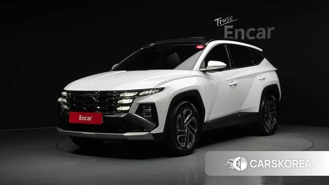 Hyundai The New Tucson Hybrid (NX4) 2024 Белый из Кореи