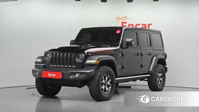 Jeep Wrangler (JL) 2022 Черный из Кореи