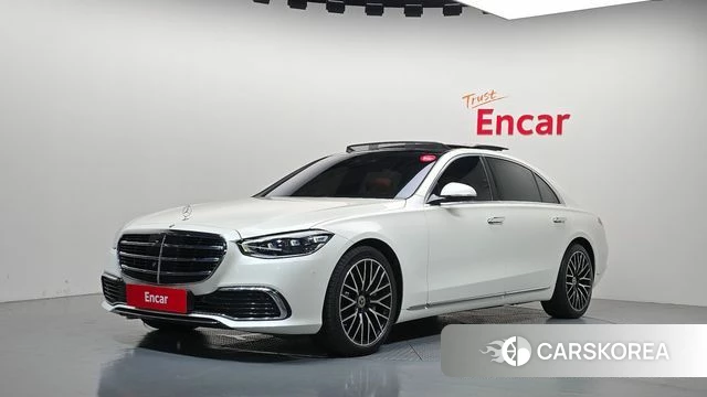 Mercedes-Benz S-Class W223 2022 Белый из Кореи
