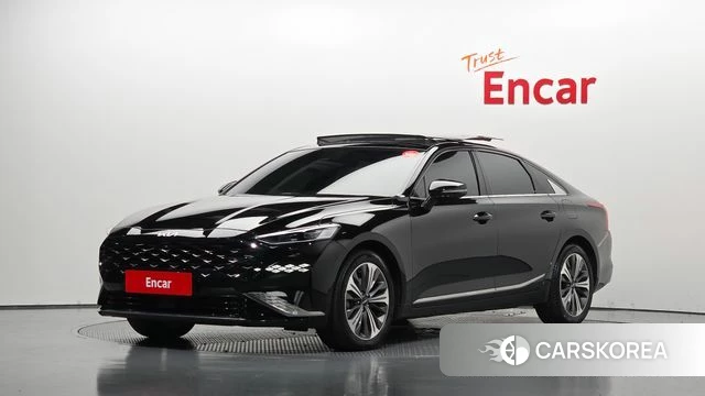 Kia K8 Hybrid 2021 Черный из Кореи