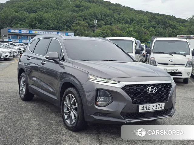 Hyundai Santa Fe TM 2019 Серый из Кореи