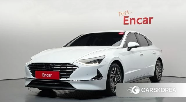 Hyundai Sonata Hybrid (DN8) 2022 Белый из Кореи