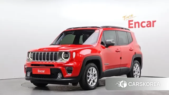 Jeep Renegade 2021 Красный из Кореи