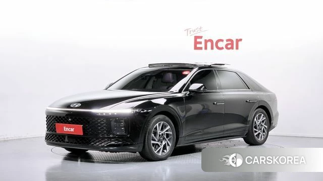 Hyundai Grandeur Hybrid (GN7) 2023 Черный из Кореи