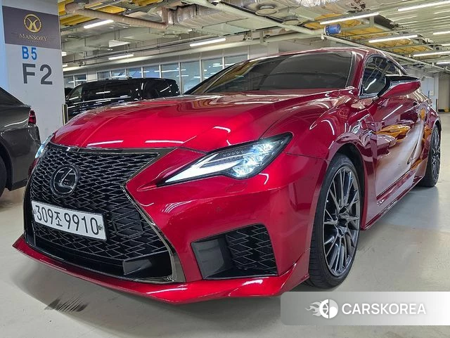 Lexus RC F 2021 Красный из Кореи
