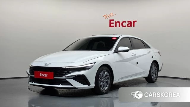 Hyundai The New Avante (CN7) 2025 Белый из Кореи