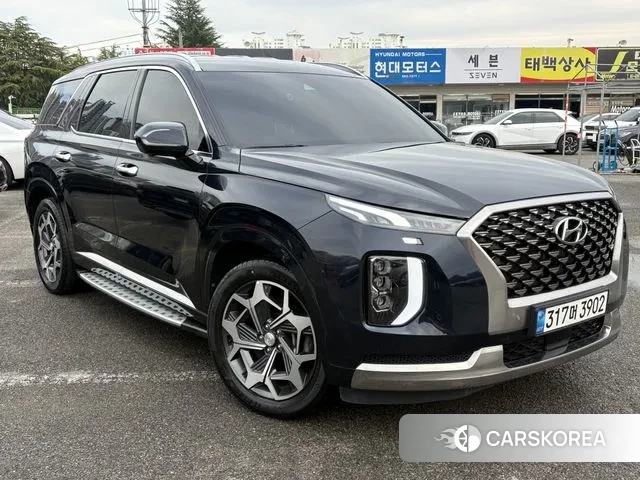 Hyundai Palisade 2022 Черный из Кореи