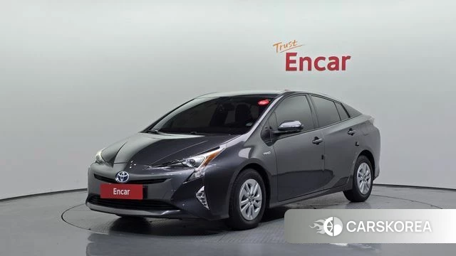 Toyota Prius 4th Generation 2018 Серый из Кореи