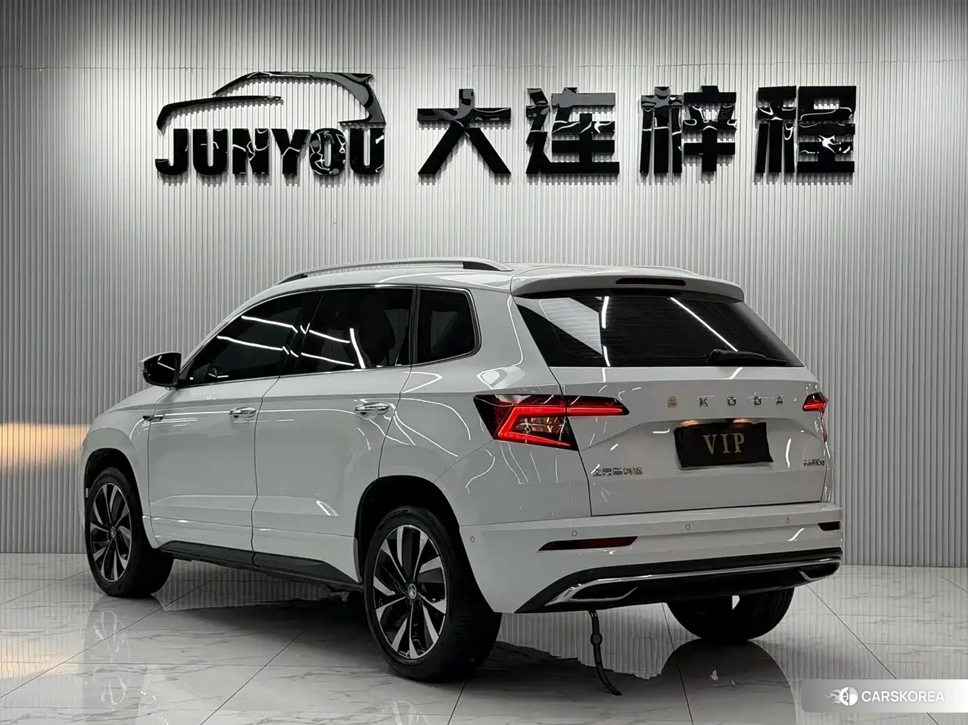 Skoda Karoq 2023 Белый из Китая