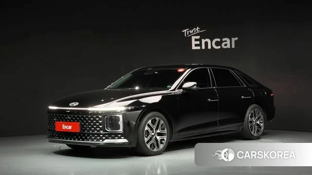 Hyundai Grandeur Hybrid (GN7) 2023 Черный из Кореи