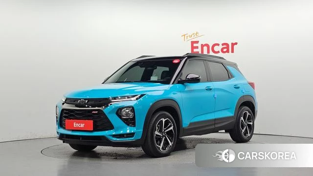 Chevrolet (GM Daewoo) Trailblazer 2020 Небесно-голубой из Кореи
