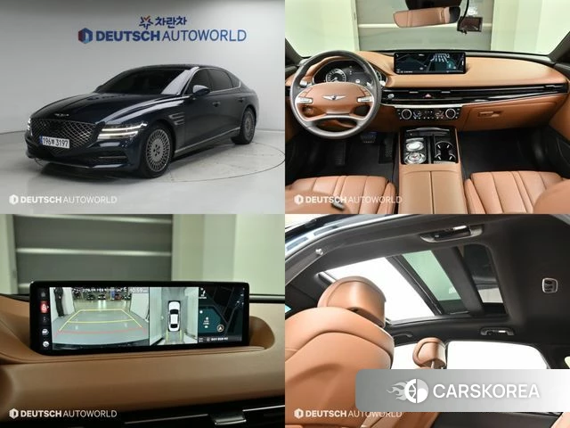 Genesis G80 (RG3) 2021 Синий из Кореи