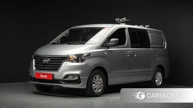 Hyundai The New Grand Starex 2019 Серебристо-серый из Кореи