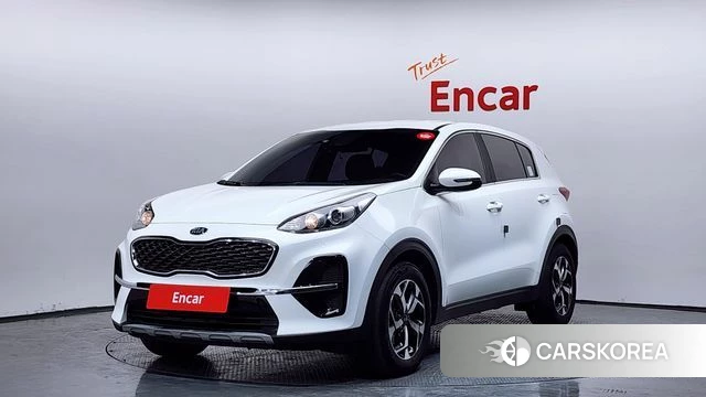 Kia Sportage The Bold 2021 Белый из Кореи