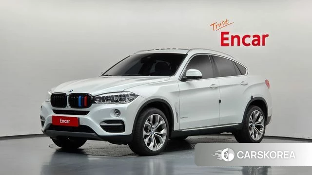 BMW X6 (F16) 2018 Белый из Кореи