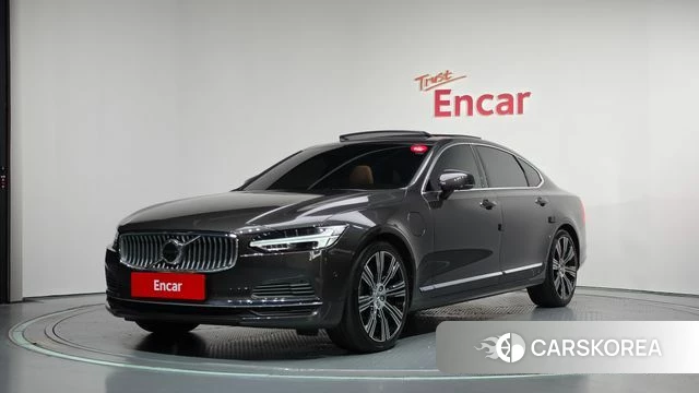 Volvo S90 2021 Серый из Кореи