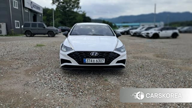 Hyundai Sonata (DN8) 2021 Белый из Кореи