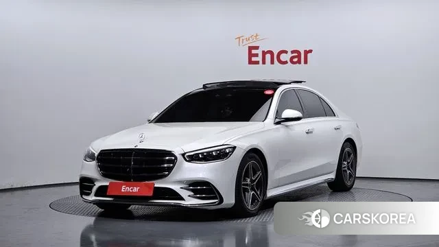 Mercedes-Benz S-Class W223 2022 Белый из Кореи