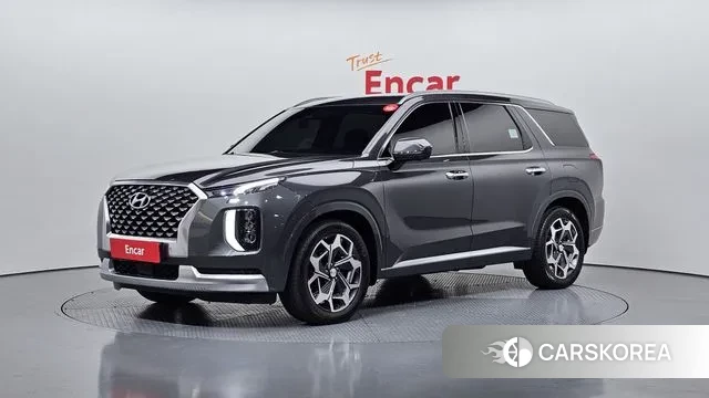 Hyundai Palisade 2021 Серый из Кореи