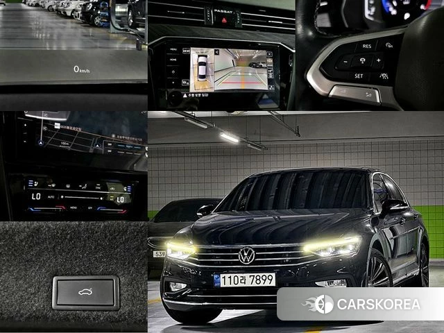Volkswagen Passat GT (B8) 2022 Черный из Кореи