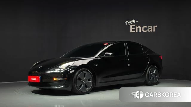 Tesla Model 3 2022 Черный из Кореи